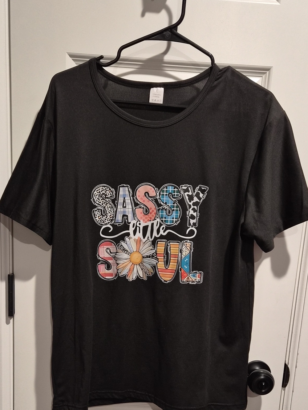 Sassy Little Soul Black Graphic Tee